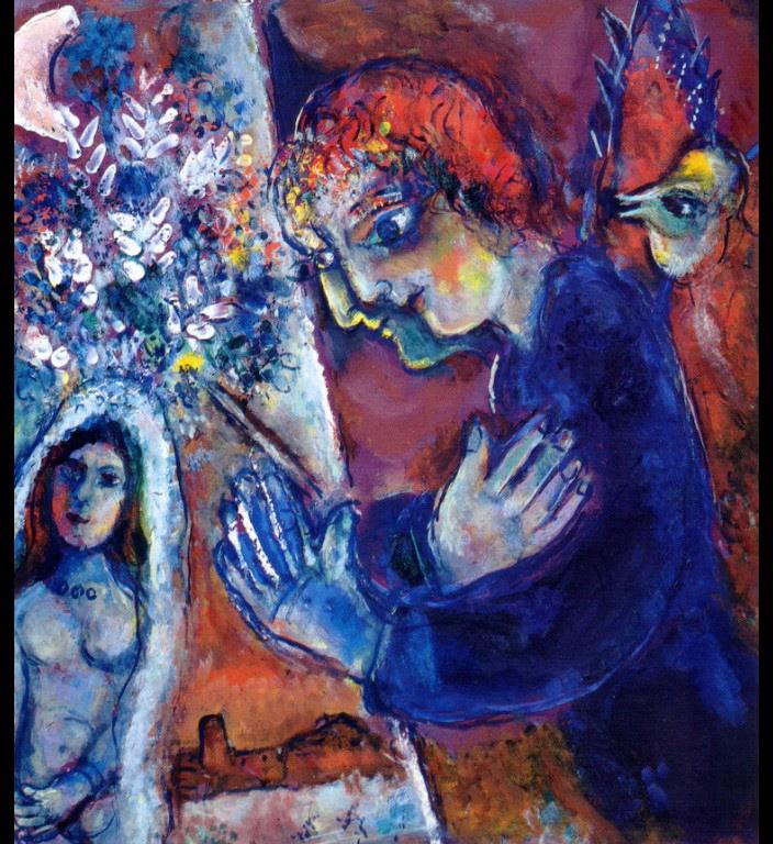 Artiste chez Chevalet contemporain Marc Chagall Peintures à l'huile